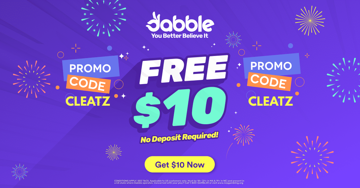 Dabble Promo Code Dabble Promo Code CLEATZ for $10 Free Today June 17, 2026