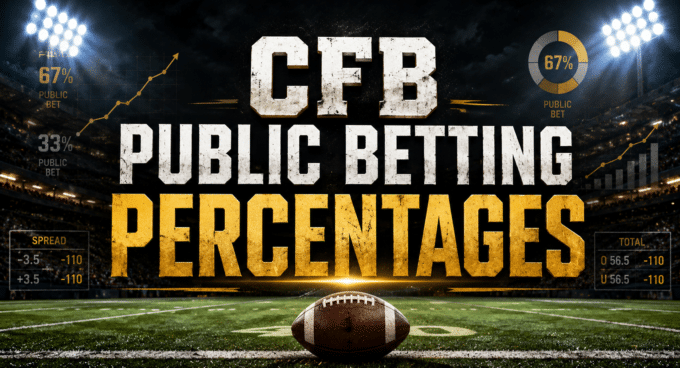 college football betting percentages