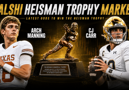 Arch Manning and CJ Carr lead Kalshi Heisman Market