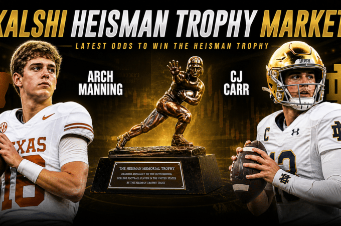 Arch Manning and CJ Carr lead Kalshi Heisman Market