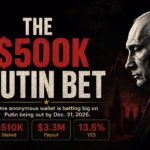 Putin out of power trade on Polymarket