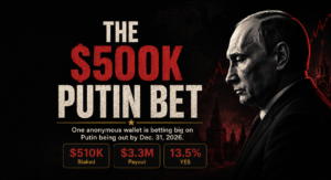 Putin out of power trade on Polymarket