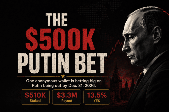 Putin out of power trade on Polymarket