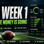 Week 1 NFL betting splits
