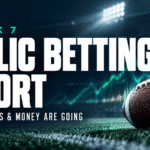 CLEATZ NFL Week 7 public betting report featuring a football, stadium lights and market graphics.