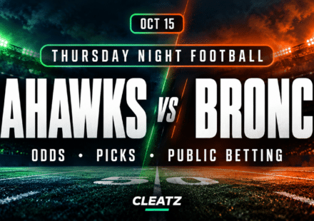 Seahawks vs. Broncos Thursday Night Football preview featuring odds, picks and public betting from CLEATZ.
